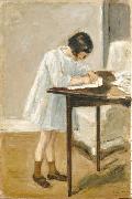 Max Liebermann The granddaughter oil on canvas